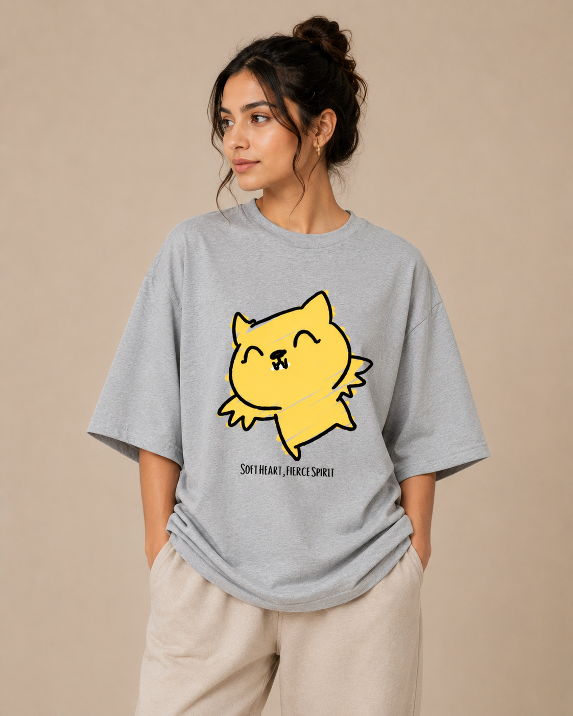 Unisex Soft & Fierce Oversized Standard T-Shirt