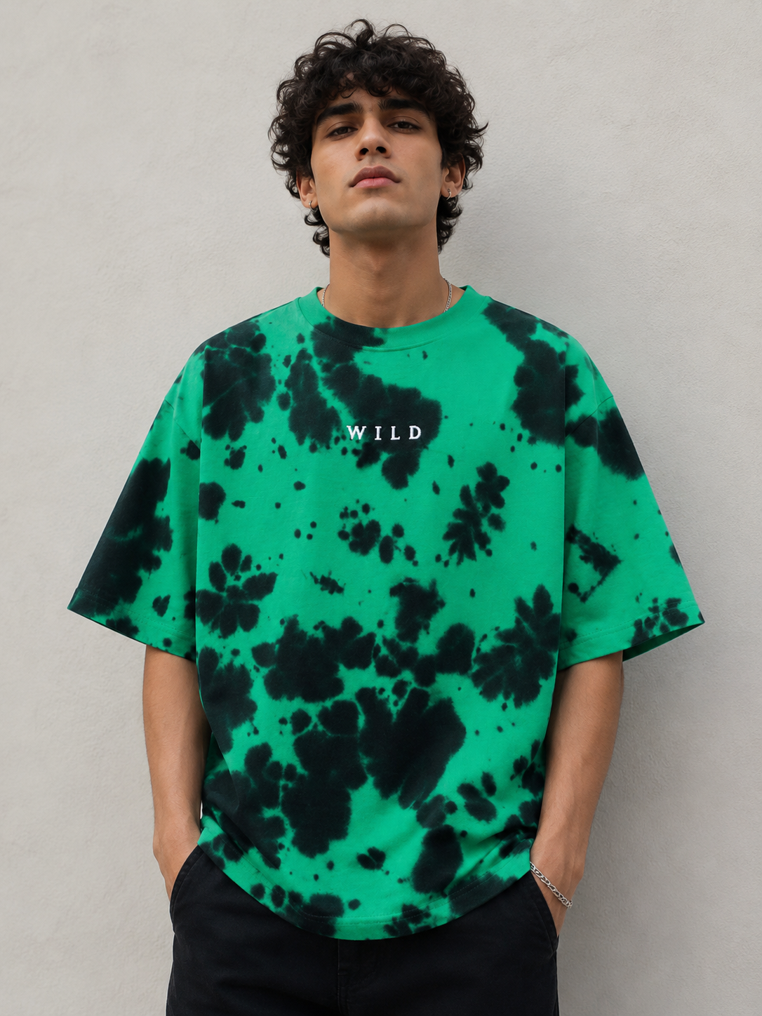 Unisex Wild Tie Dye Oversized T-Shirt