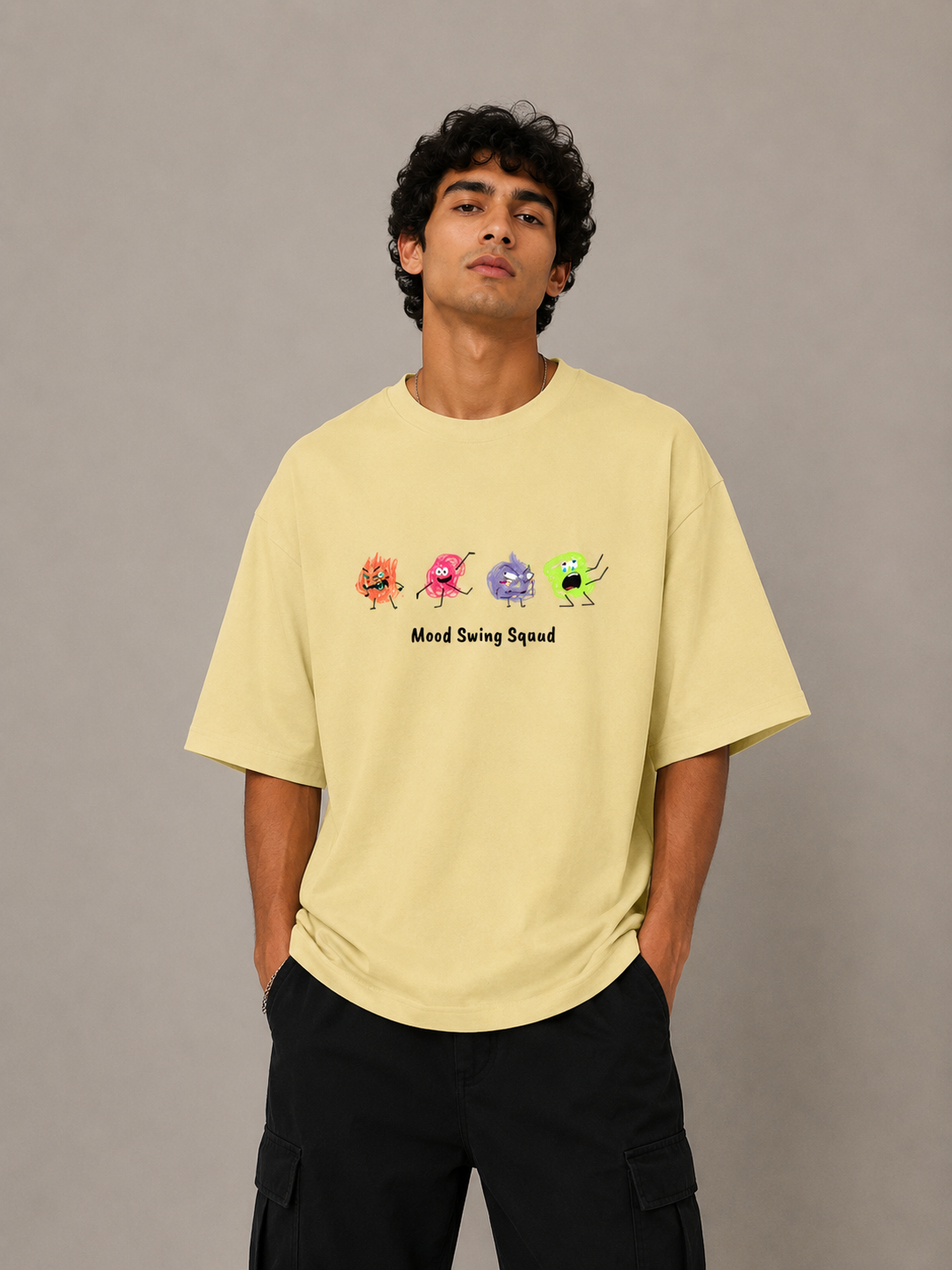 Unisex Mood Swing Squad Oversized Standard T-Shirt