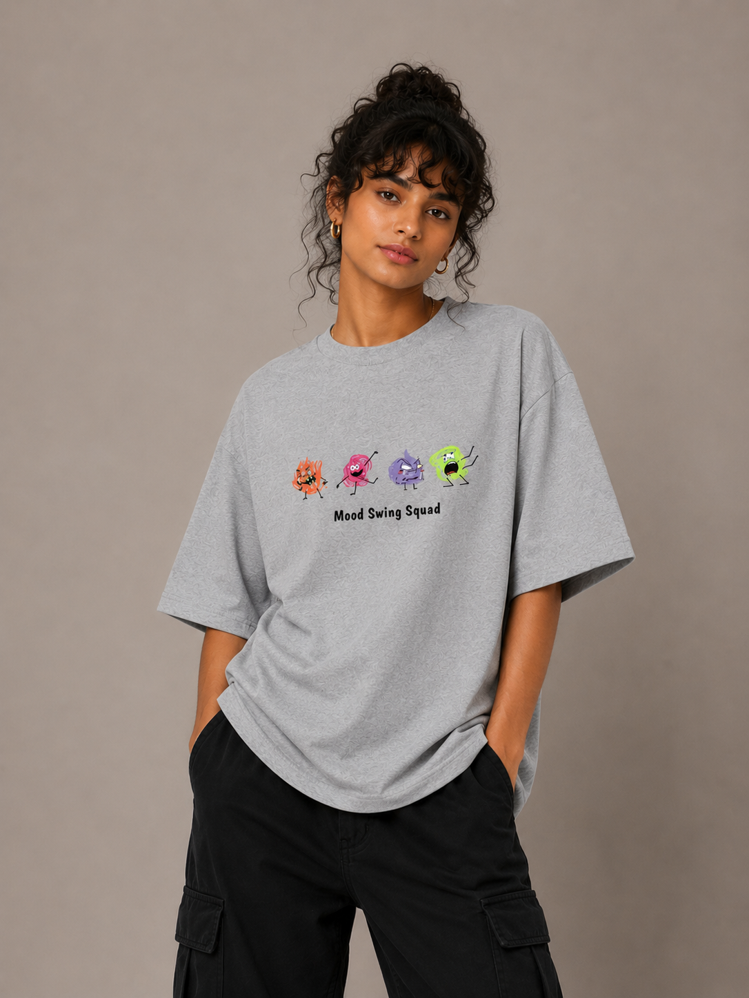 Unisex Mood Swing Squad Oversized Standard T-Shirt