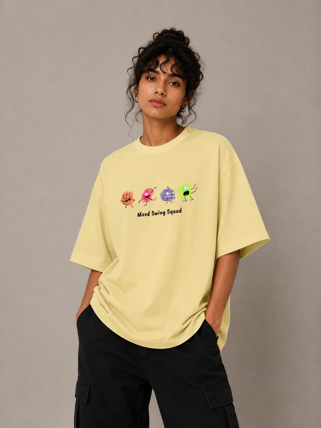 Unisex Mood Swing Squad Oversized Standard T-Shirt