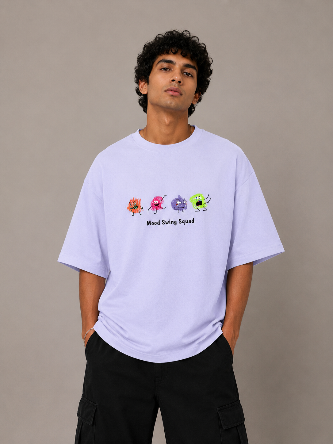 Unisex Mood Swing Squad Oversized Standard T-Shirt