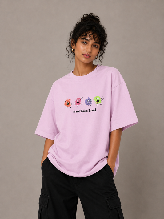 Unisex Mood Swing Squad Oversized Standard T-Shirt