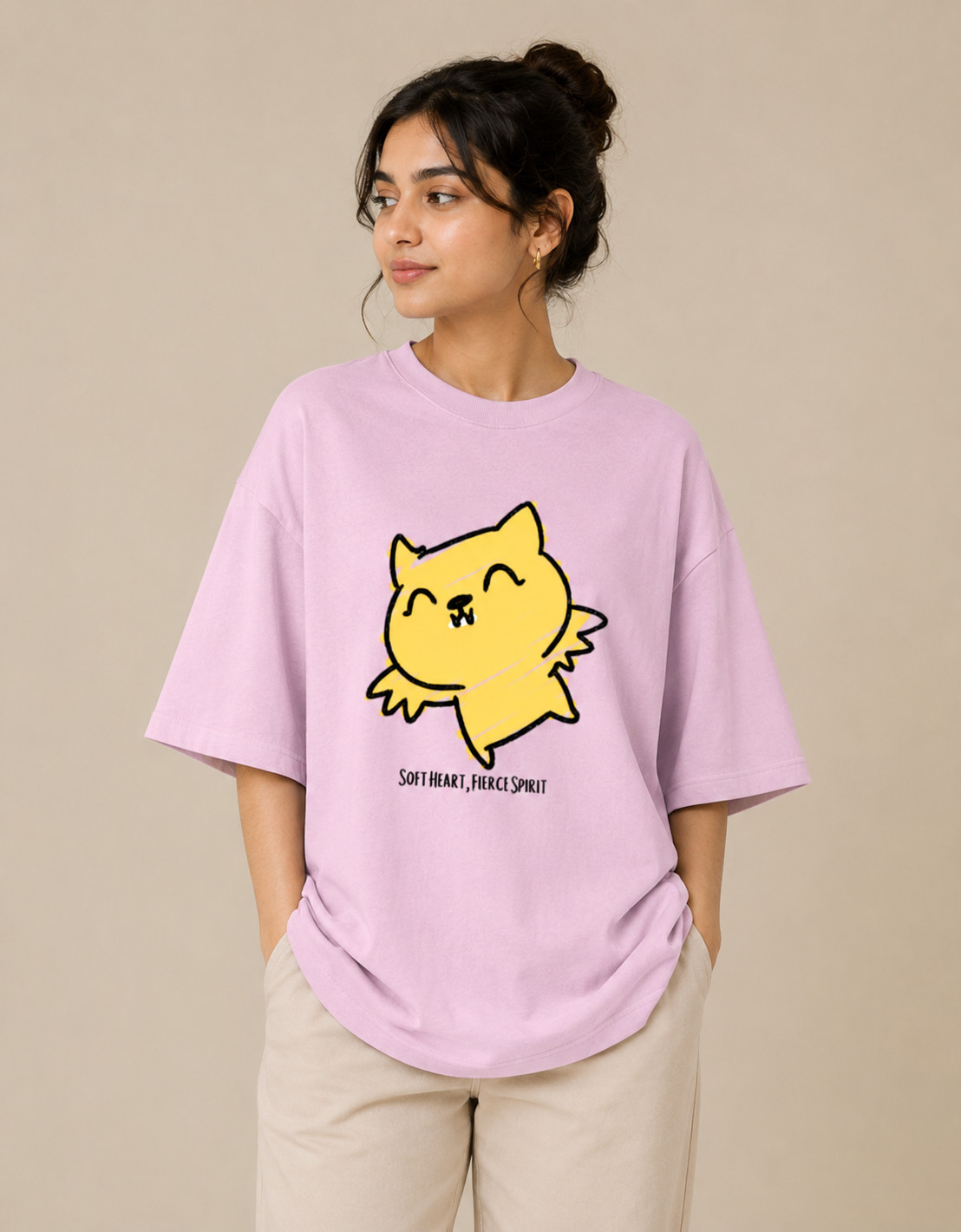 Unisex Soft & Fierce Oversized Standard T-Shirt