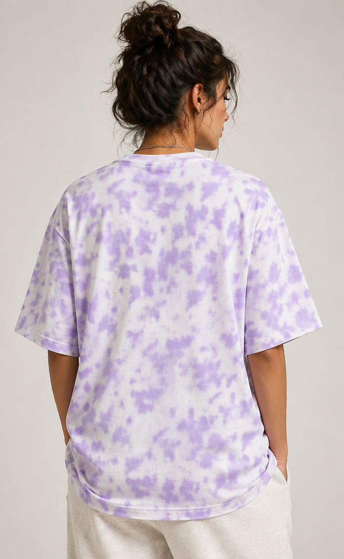 Unisex Vibe Tie Dye  Oversized T-Shirt