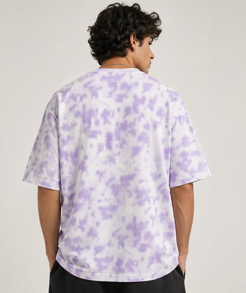 Unisex Vibe Tie Dye  Oversized T-Shirt