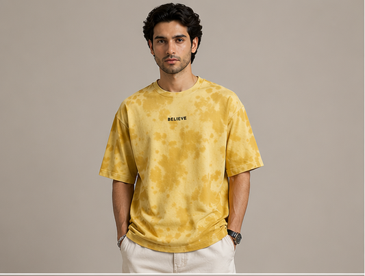 Unisex Tie Dye Oversized T-Shirt