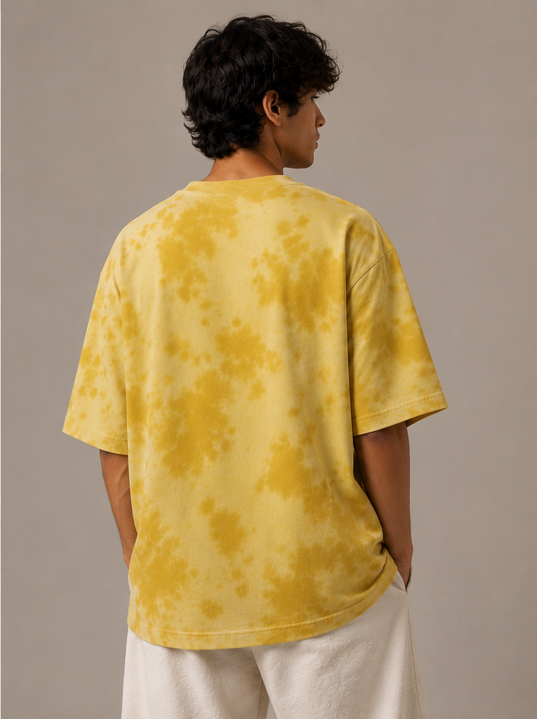 Unisex Believe Tie Dye Oversized T-Shirt